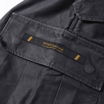 20SS コットンサテン ミリタリー カーゴ ショーツ(CARGO SHORTS 01)