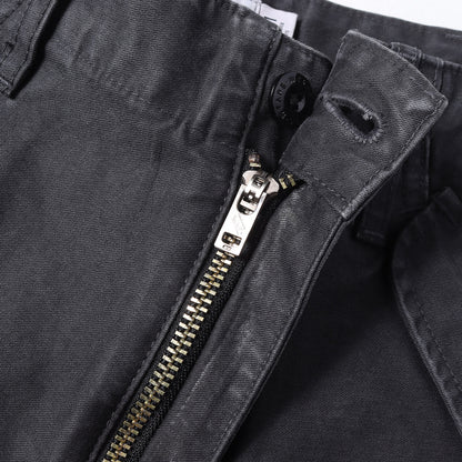 20SS コットンサテン ミリタリー カーゴ ショーツ(CARGO SHORTS 01)