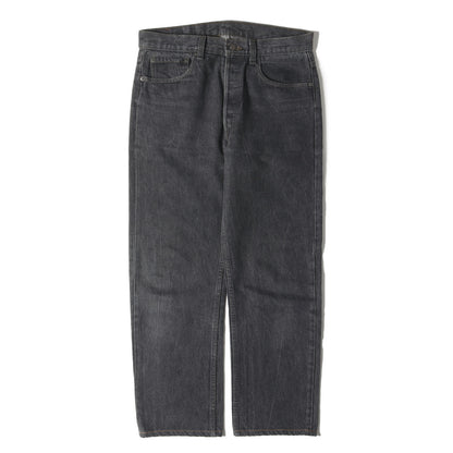 [グッドコンディション] 90s 501 先染め ブラック デニムパンツ / USA製 501-0658