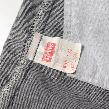 [グッドコンディション] 90s 501 先染め ブラック デニムパンツ / USA製 501-0658