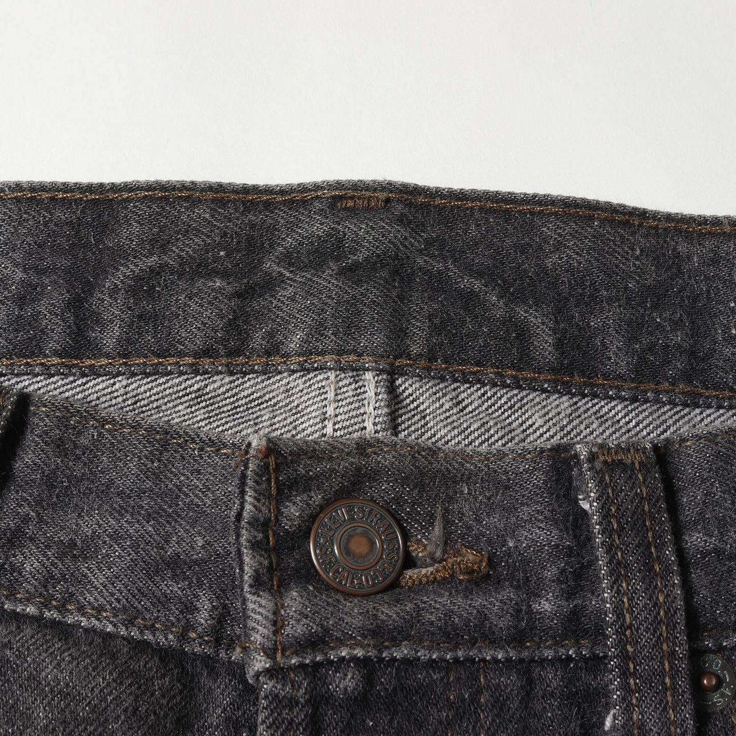 [グッドコンディション] 90s 501 先染め ブラック デニムパンツ / USA製 501-0658