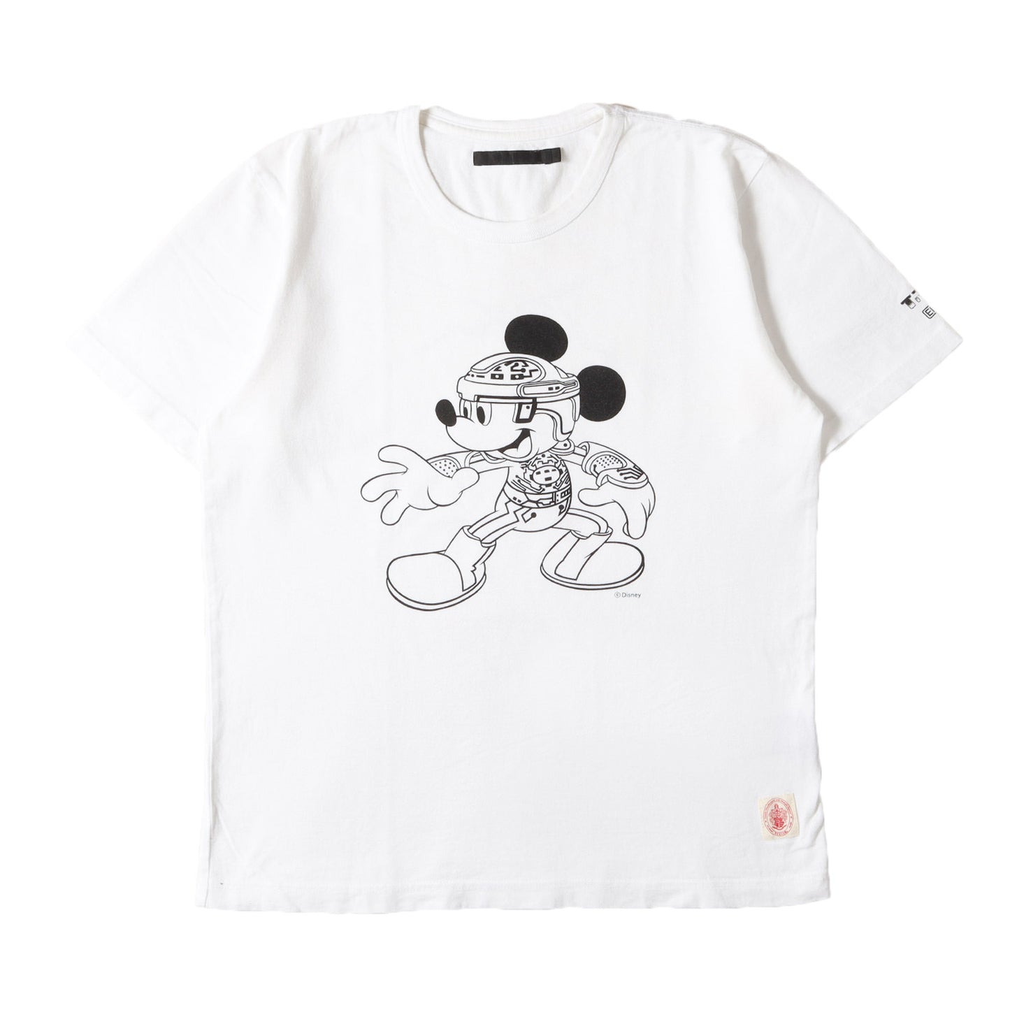 ×Disney ×TRON ミッキーマウス クルーネック Tシャツ