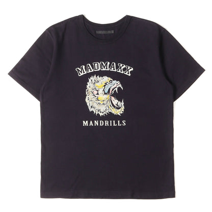 カラーフロッキープリント Tシャツ