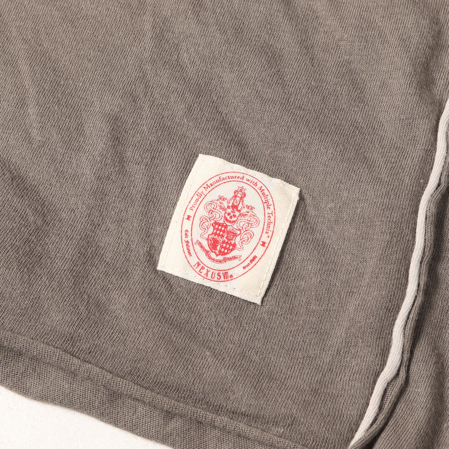 アイコンプリント リバーシブル 切りっぱなし Tシャツ