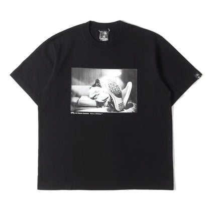 ×13thwitness フォトプリント クルーネック Tシャツ