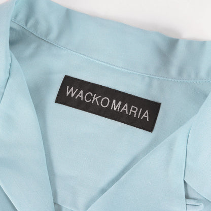 25SS ×MR.BROTHERS CUT CLUB ロゴ刺繍 オープンカラーシャツ(50'S SHIRT)