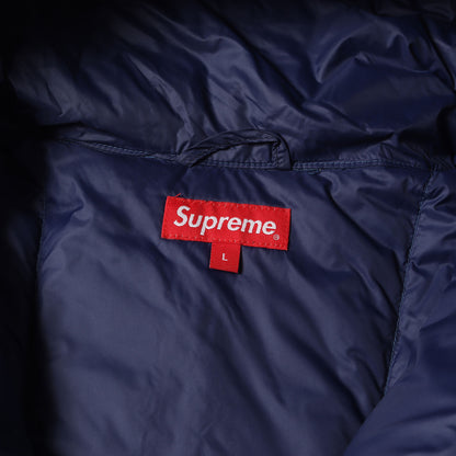 22AW ペイズリー柄 ハーフジップ プルオーバー ダウンジャケット(Micro Down Half Zip Hooded Pullover)