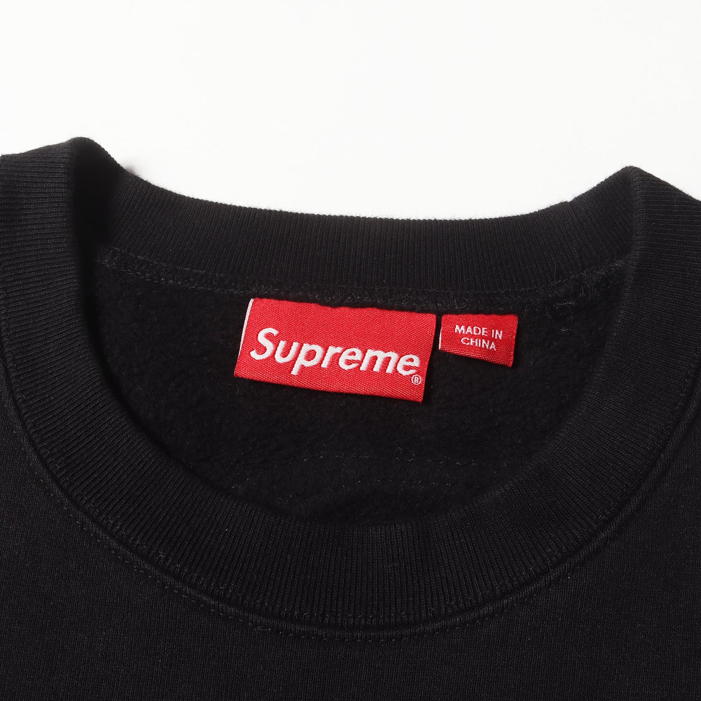 22SS ビッグアップリケロゴ スウェット(Tonal Applique Crewneck)
