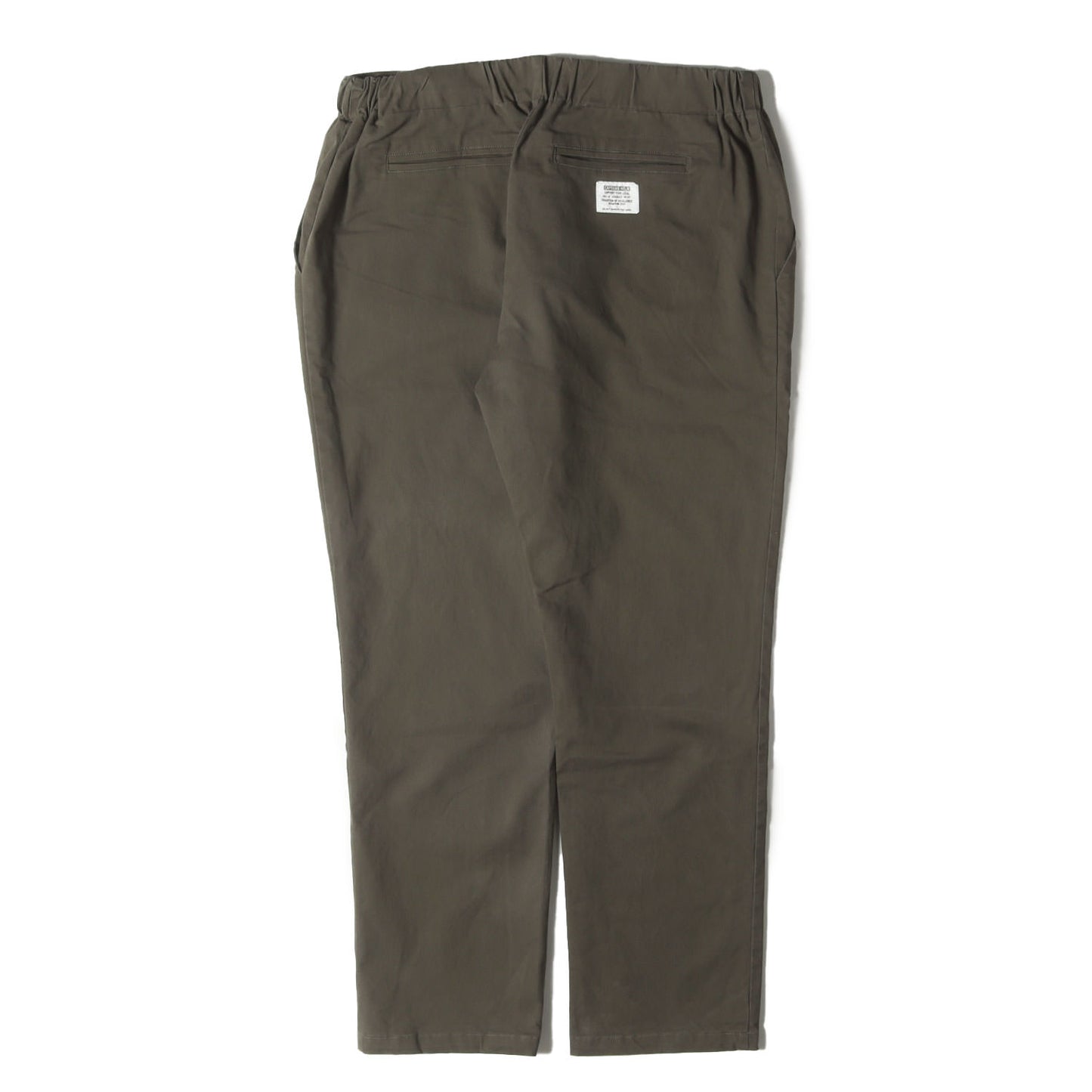 ストレッチツイル 裏地付き イージーパンツ