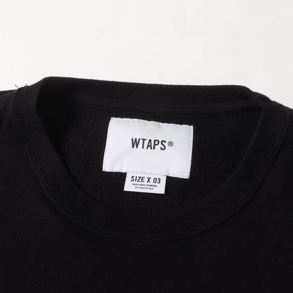 22AW ロゴ刺繍 クルーネック スウェット(AII 01 / COTTON. SIGN)