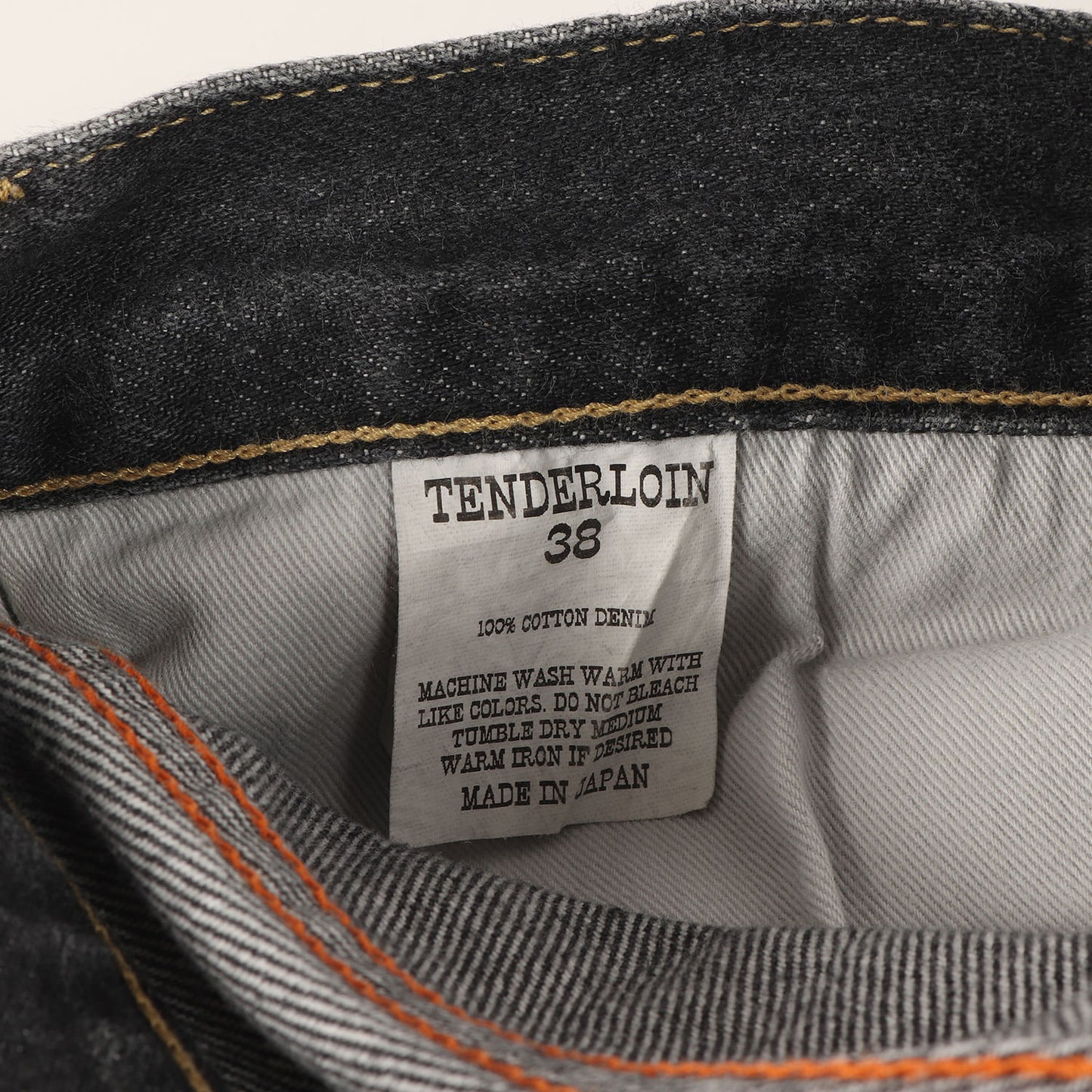 ヴィンテージ加工 セルビッチ デニムパンツ(DENIM PNT WASH)