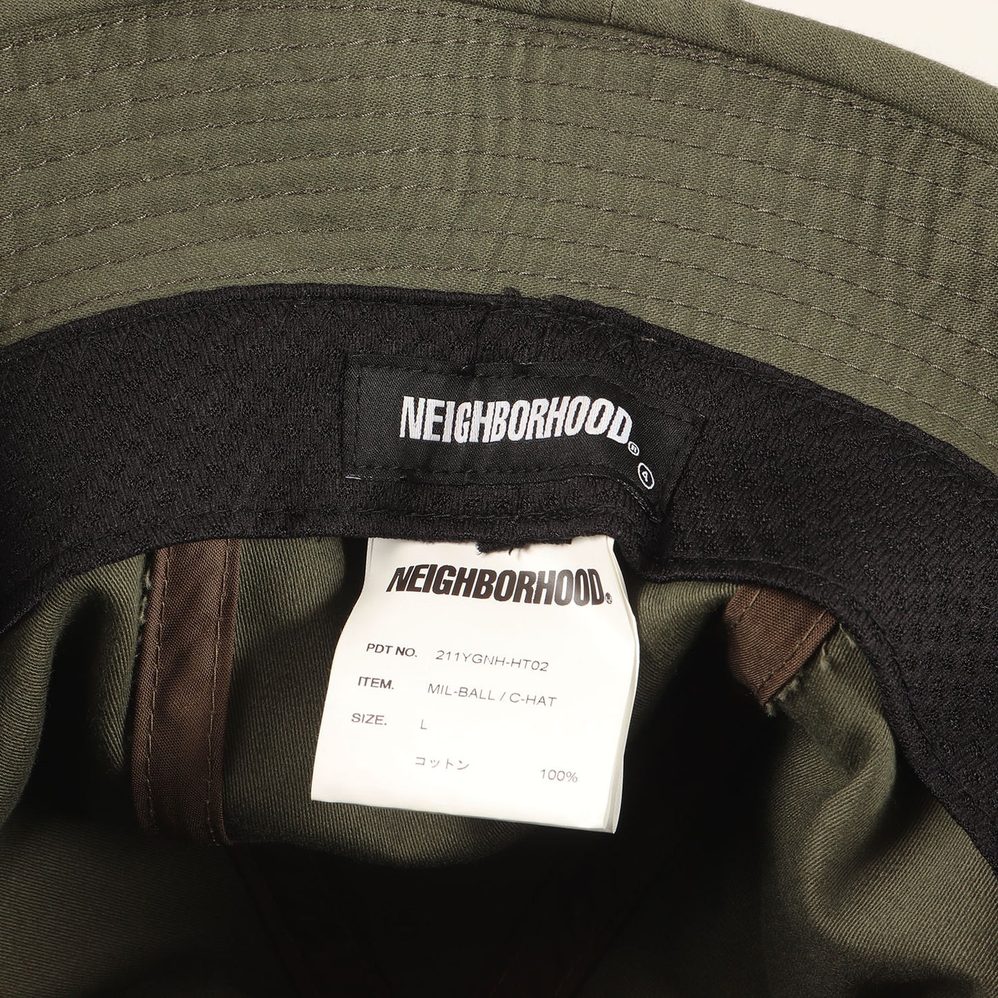 21SS コットンサテン ミリタリー ボールハット(MIL-BALL / C-HAT)