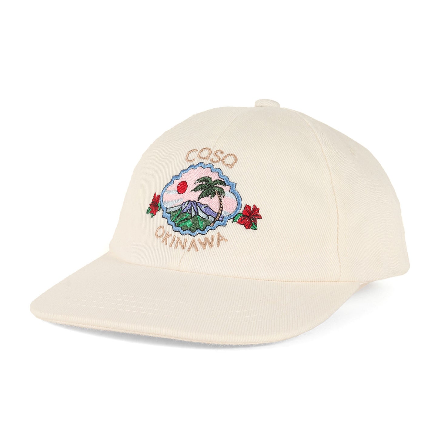 22SS グラフィック刺繍 6パネルキャップ(Okinawa Embroidered Cap)