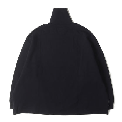 ビッグサイズ タートルネック ストレッチ ロングスリーブ Tシャツ(BIG TURTLE LS TEE)