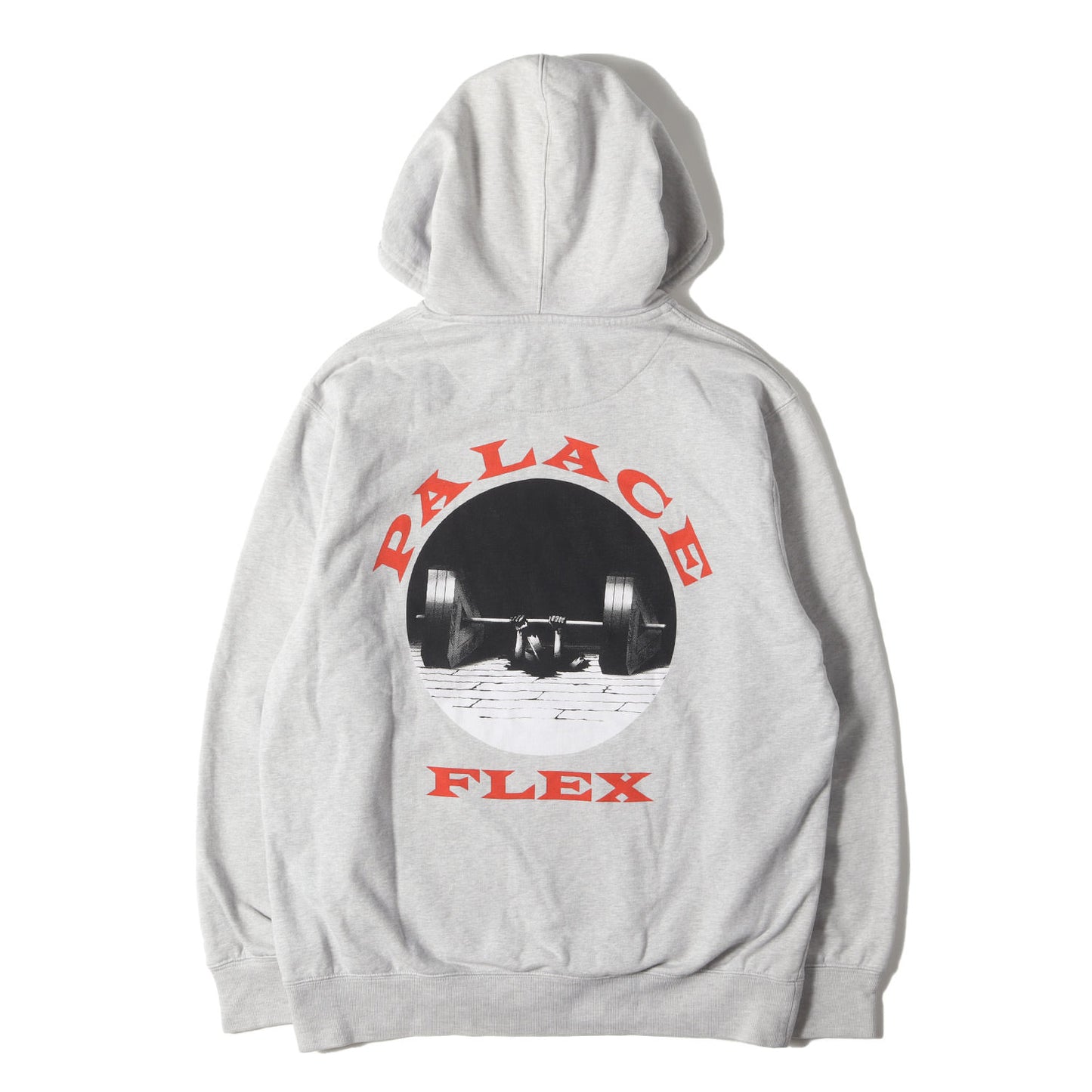グラフィックプリント スウェットパーカー(P-FLEX HOOD)