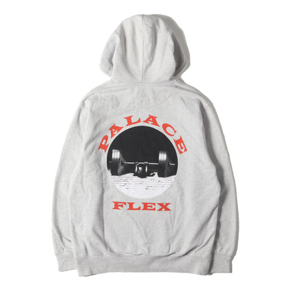 グラフィックプリント スウェットパーカー(P-FLEX HOOD)