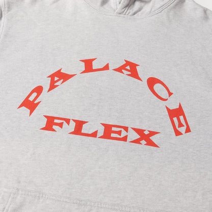 グラフィックプリント スウェットパーカー(P-FLEX HOOD)