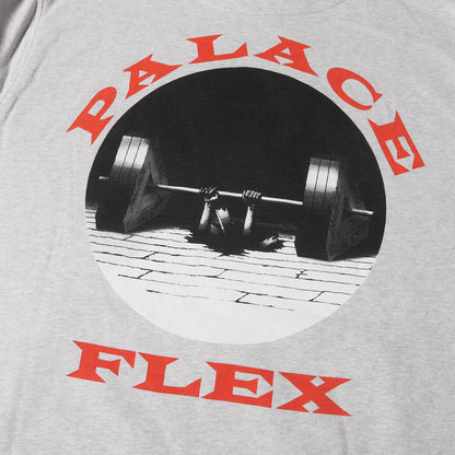 グラフィックプリント スウェットパーカー(P-FLEX HOOD)