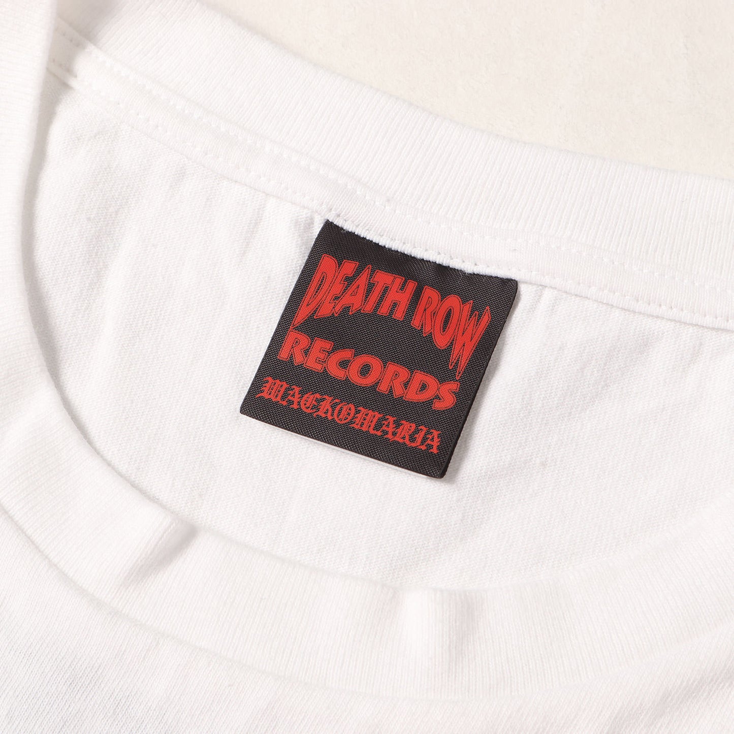 25AW ×DEATH ROW RECORDS ウォッシュド ヘビー Tシャツ(WASHED HEAVY WEIGHT CREW NECK T-SHIRT)