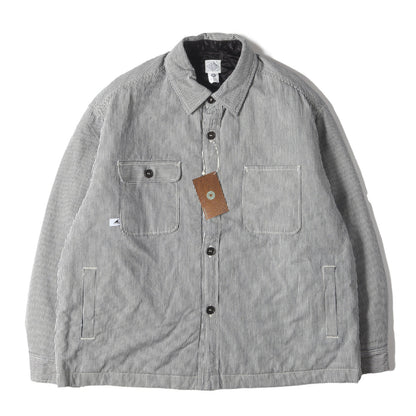 25AW ×POST O'ALLS ヒッコリーストライプ ワークジャケット(CRA90 HICKORY STRIPE JACKET)