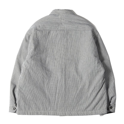 25AW ×POST O'ALLS ヒッコリーストライプ ワークジャケット(CRA90 HICKORY STRIPE JACKET)
