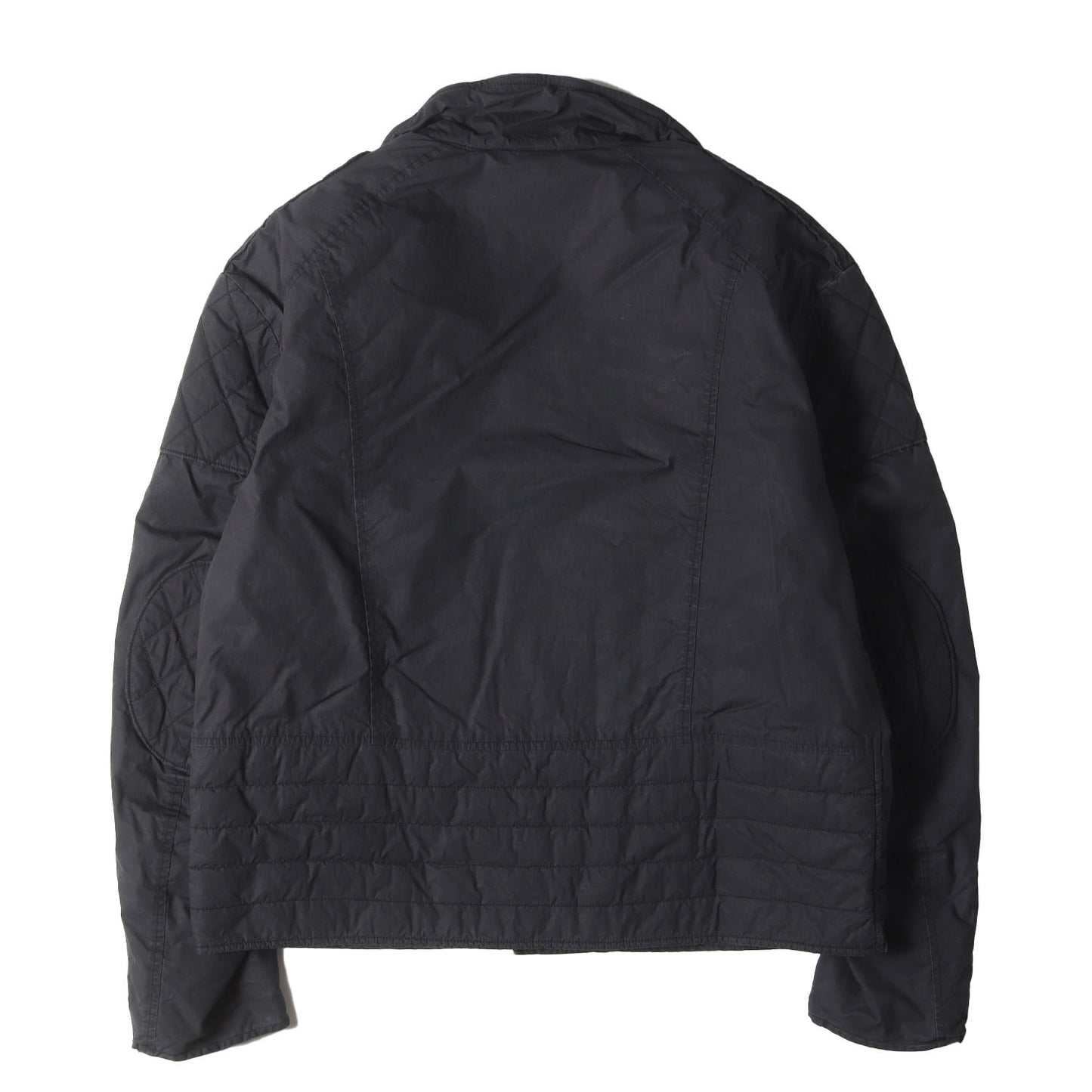 25AW フェード加工 ダブル ライダースジャケット(FADED STAND COLLAR RIDERS JACKET)