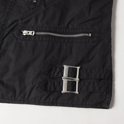 25AW フェード加工 ダブル ライダースジャケット(FADED STAND COLLAR RIDERS JACKET)