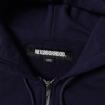 25SS ブランドロゴ ジップ スウェットパーカー(SOLID SWEAT ZIP HOODIE LS)