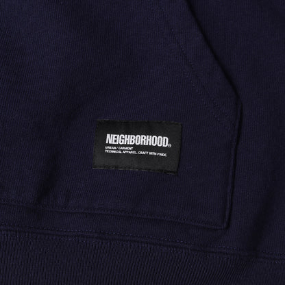 25SS ブランドロゴ ジップ スウェットパーカー(SOLID SWEAT ZIP HOODIE LS)