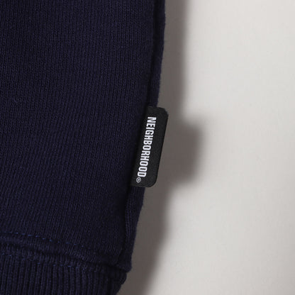 25SS ブランドロゴ ジップ スウェットパーカー(SOLID SWEAT ZIP HOODIE LS)