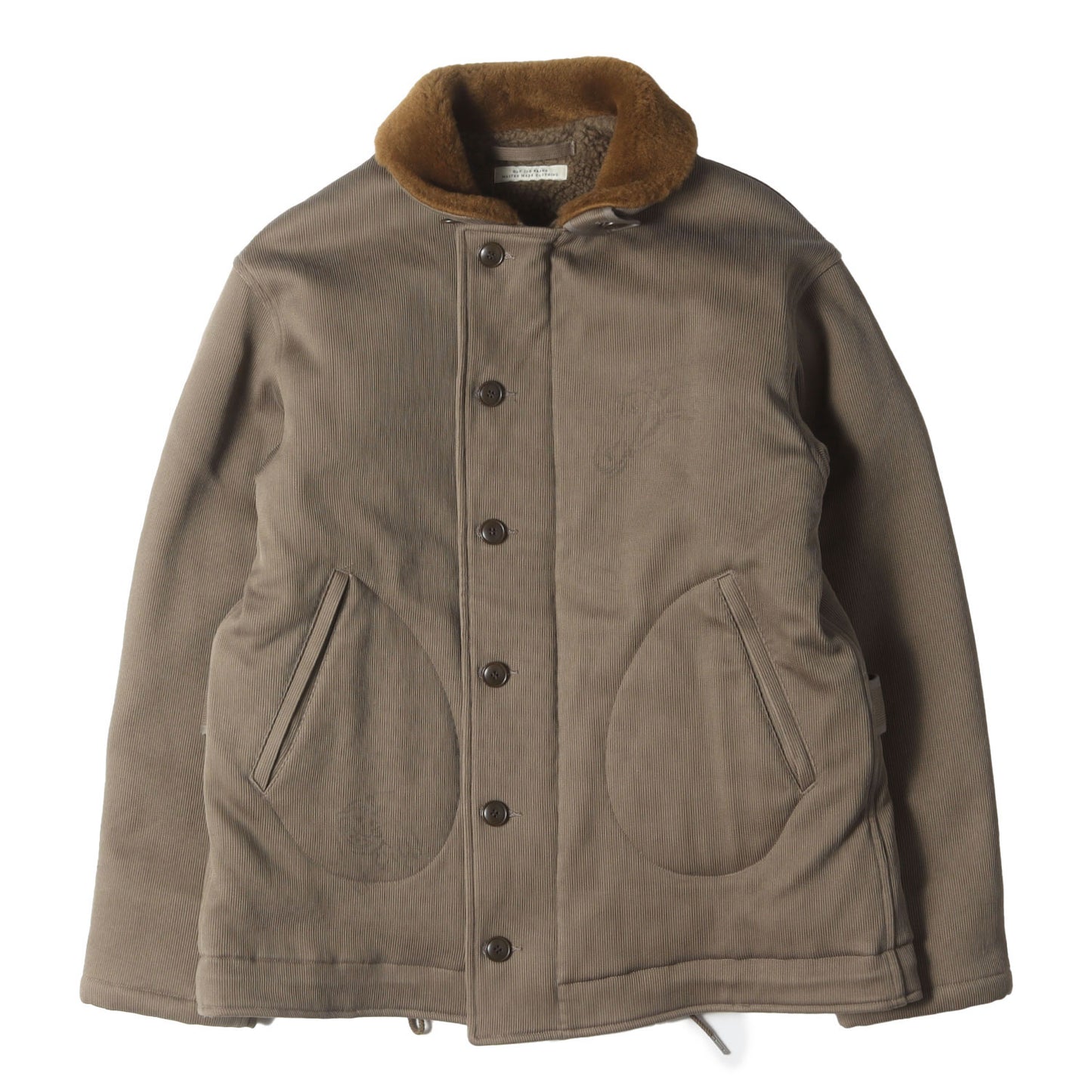 20AW 襟ムートンボア N-1 デッキジャケット(CIVILIAN SHEARING WINTER JACKET)