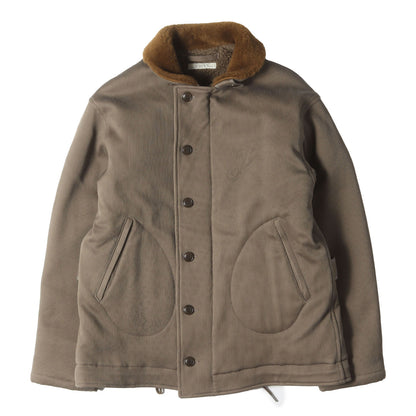 20AW 襟ムートンボア N-1 デッキジャケット(CIVILIAN SHEARING WINTER JACKET)