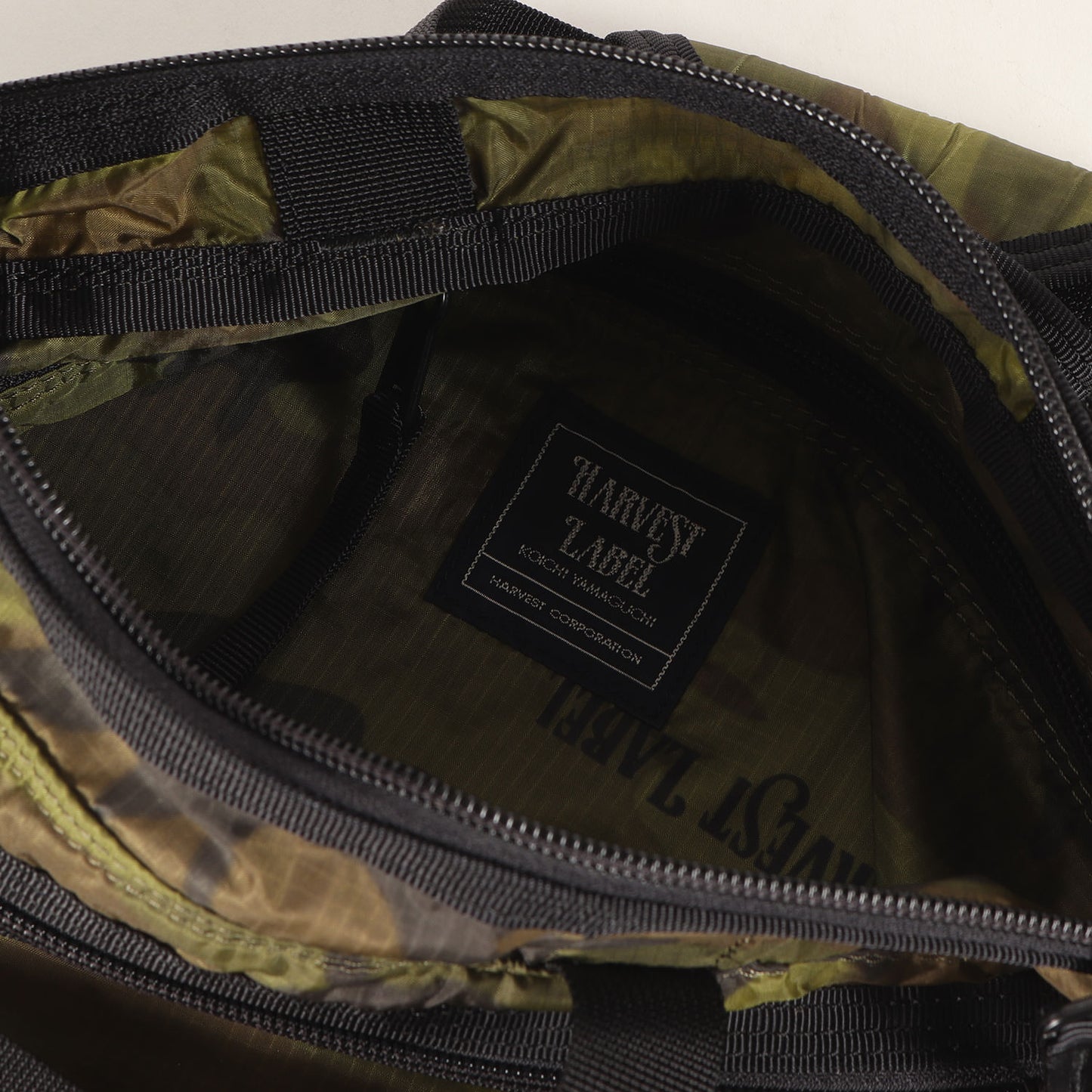 カモフラージュ リップストップ ショルダーバッグ