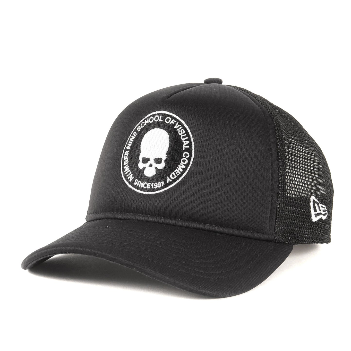 ×NEW ERA ドクロ メッシュキャップ