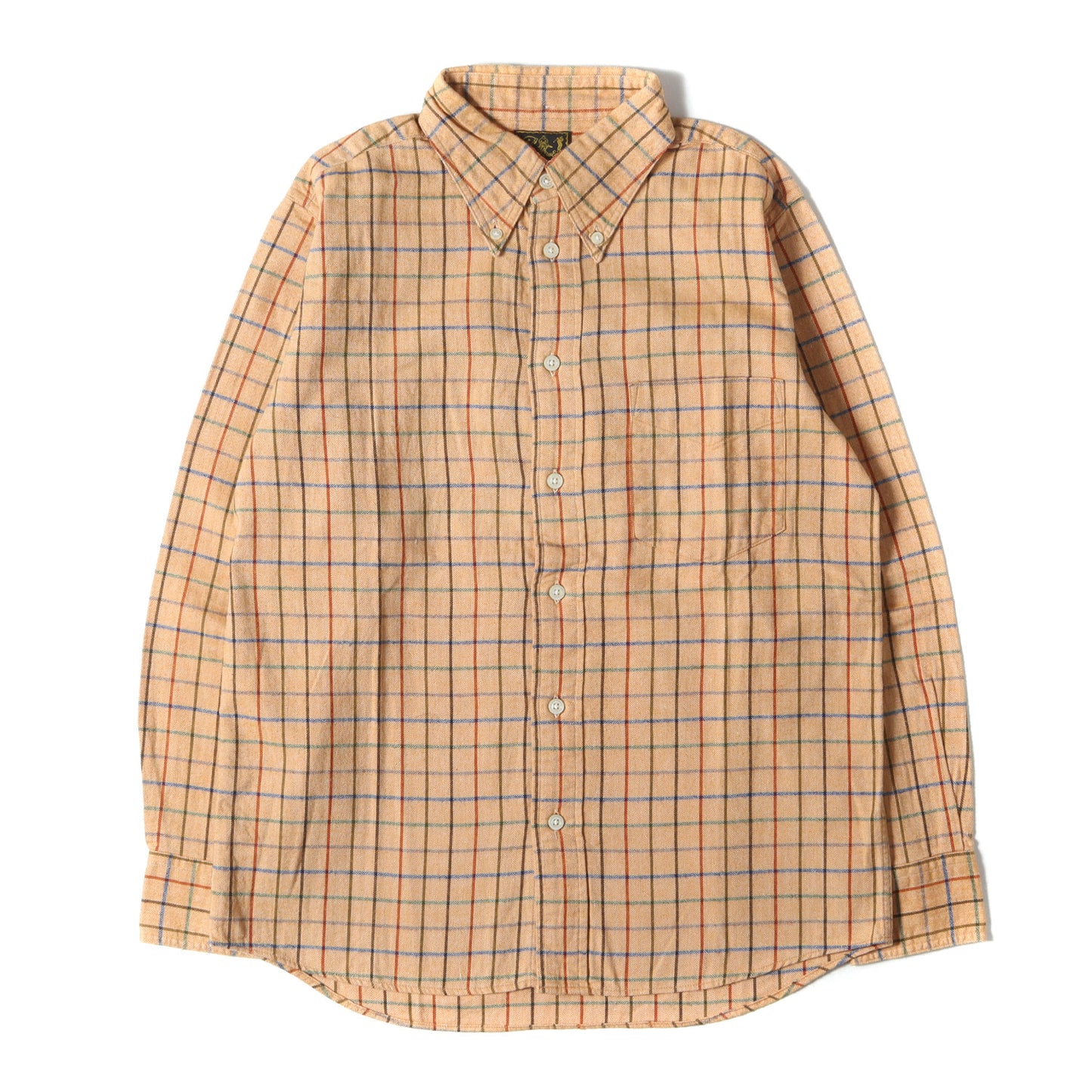 チェックライン BD フランネルシャツ