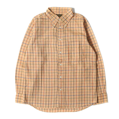 チェックライン BD フランネルシャツ