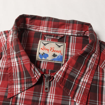 タータンチェック コットン スポーツジャケット