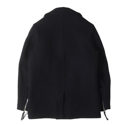 ×Schott スタースタッズ メルトンウール Pコート
