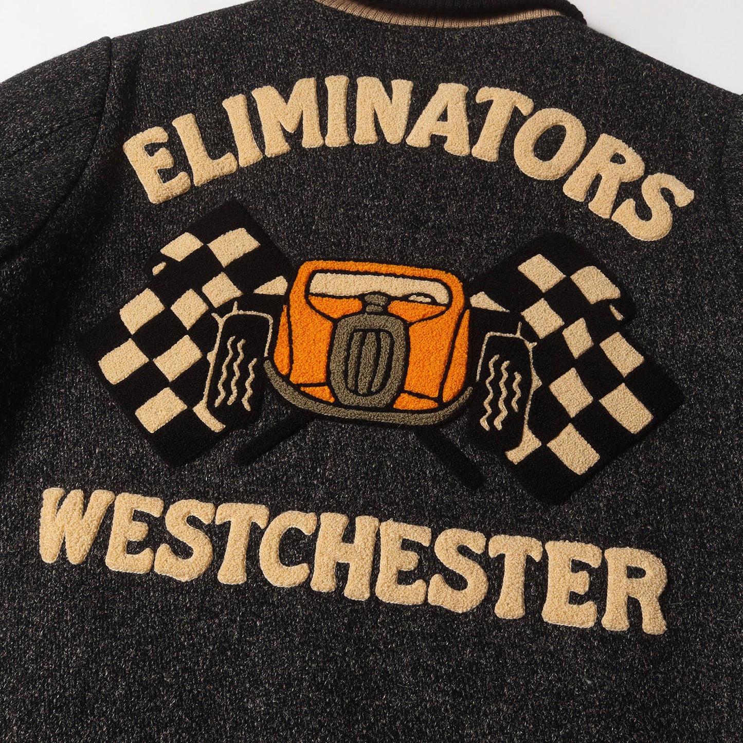 レーシング刺繍 メルトンウール ファラオジャケット (PHARAOH JACKET)