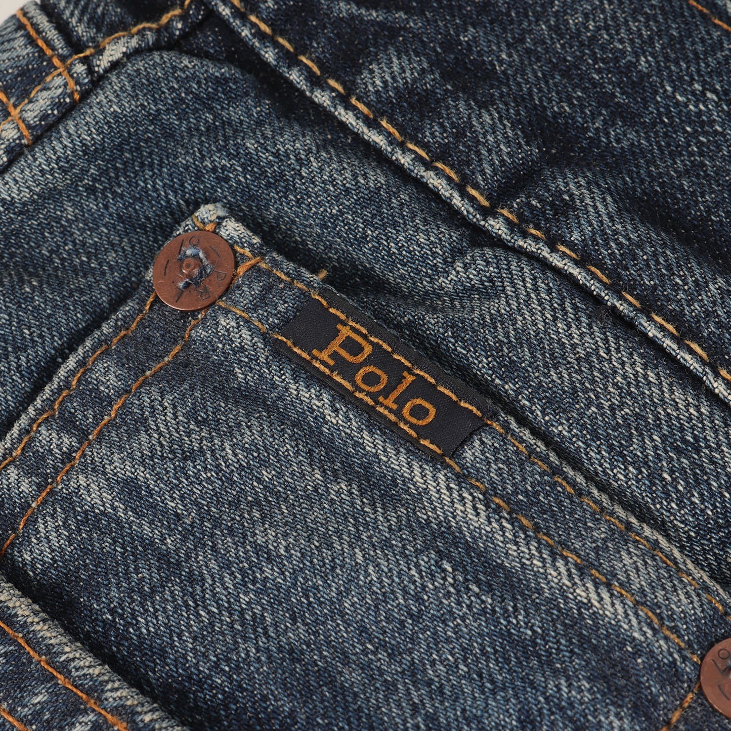 [最新作モデル] 25AW ヴィンテージ加工 リラックス ストレート デニムパンツ (Hampton)