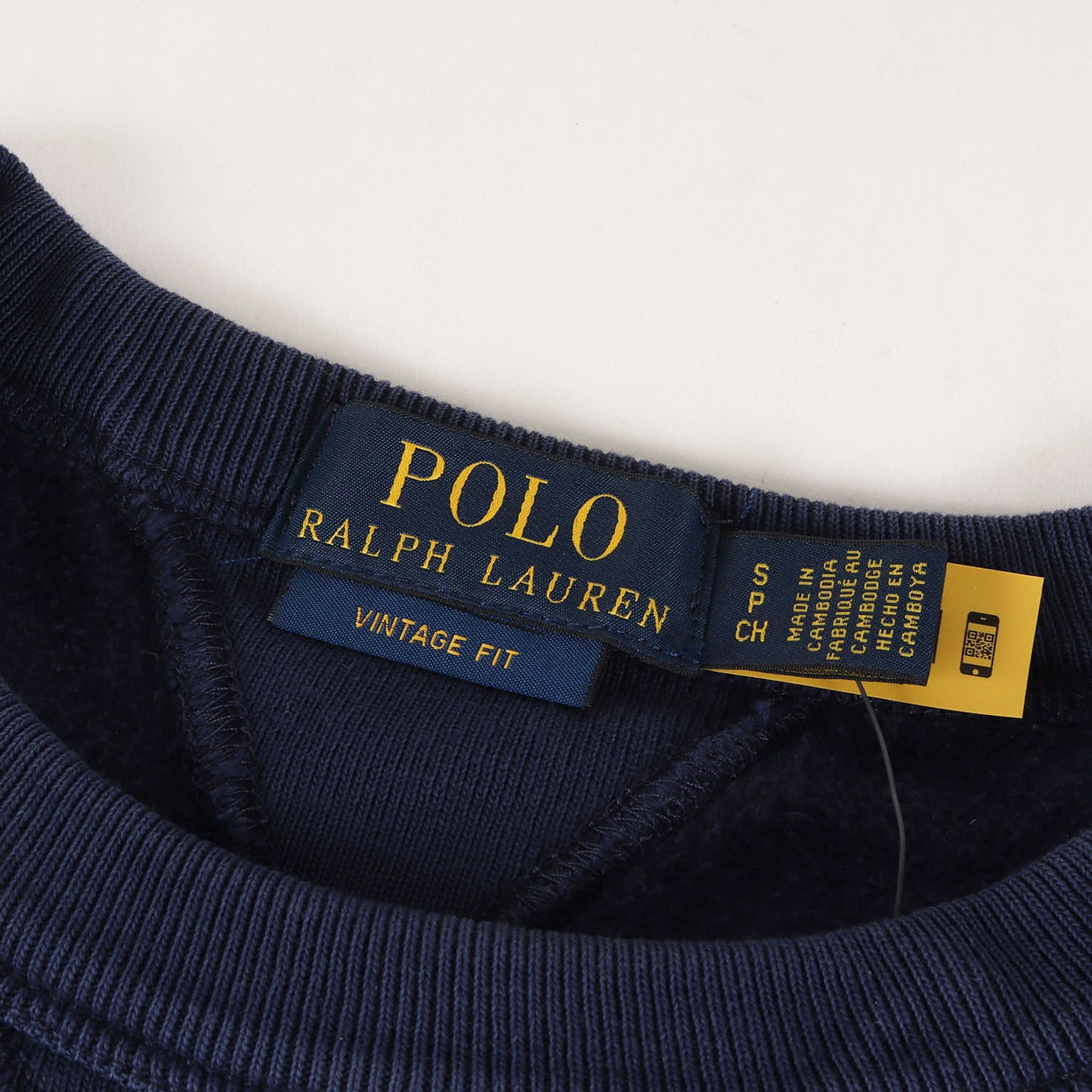 [最新作モデル] 25AW ヴィンテージ加工 USAロゴパッチ 両Vガゼット クルーネック スウェット