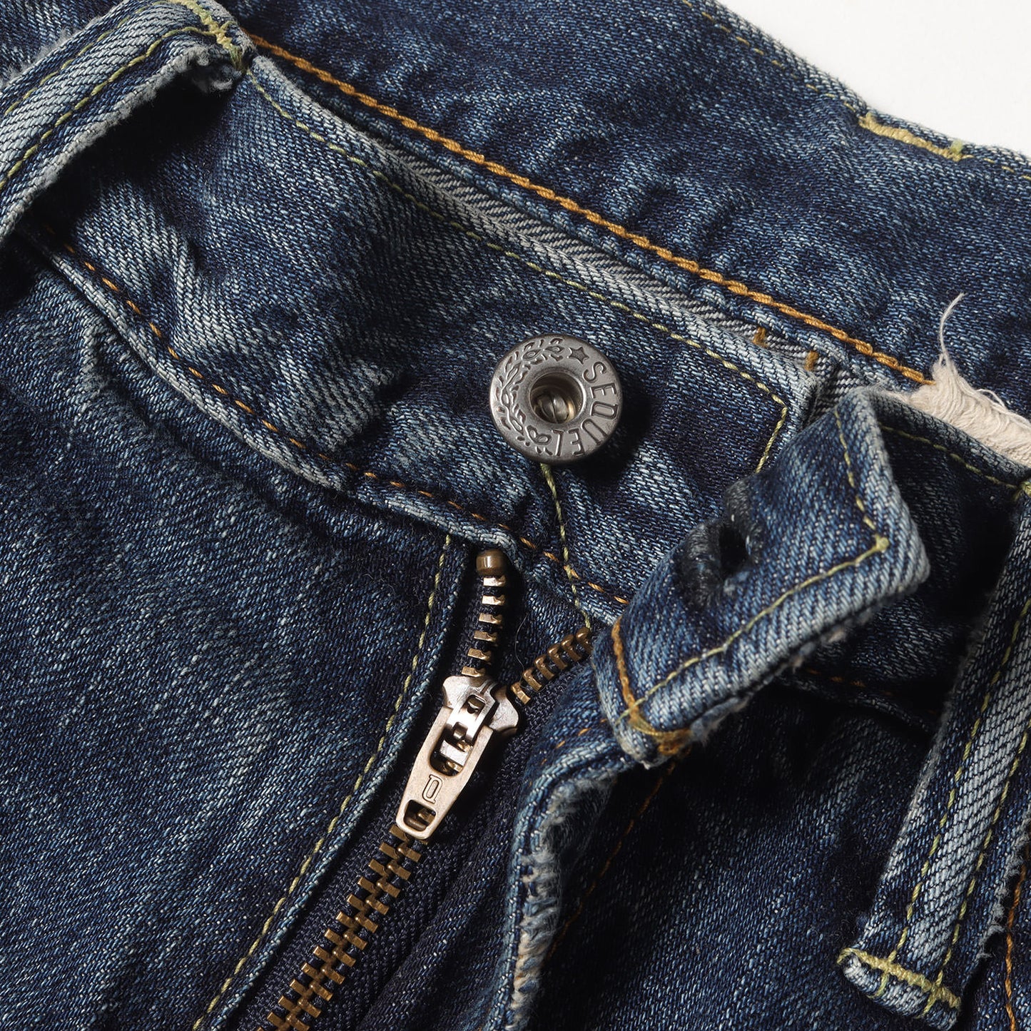21AW ×fragment design ダメージリペア加工 デニムパンツ(DAMAGE DENIM PANTS)