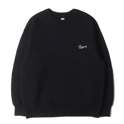 23AW ロゴ刺繍 ヘビー クルーネック スウェット(CREW NECK SWEAT SHIRT)