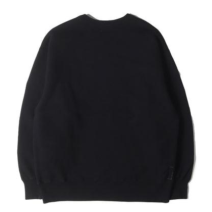 23AW ロゴ刺繍 ヘビー クルーネック スウェット(CREW NECK SWEAT SHIRT)