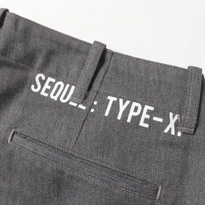 ワイドテーパード ワーク チノパンツ(CHINO PANTS TYPE-XF)