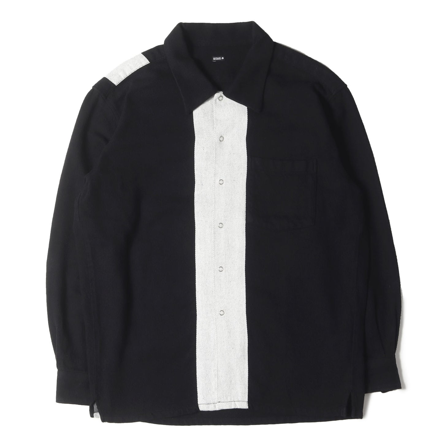 22SS ライン ヘビー フランネルシャツ(LINE SHIRT)