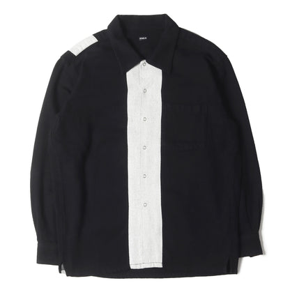 22SS ライン ヘビー フランネルシャツ(LINE SHIRT)