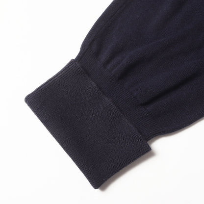 ×fragment design ワンポイント刺繍 コットンニット