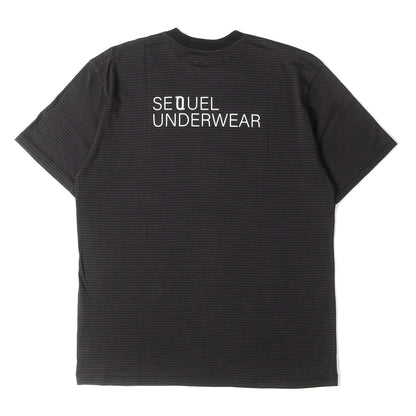 ボーダー クルーネック Tシャツ