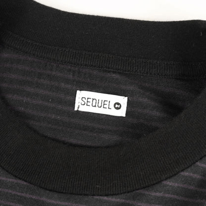 ボーダー クルーネック Tシャツ